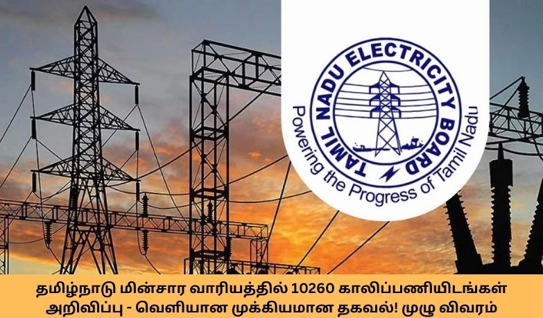 TN Electricity Board 10260 Job Vacancy 2024