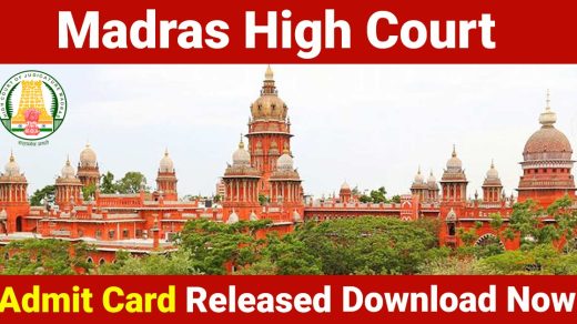 madras-high-court-admit-card-2024-exam-date-available-here